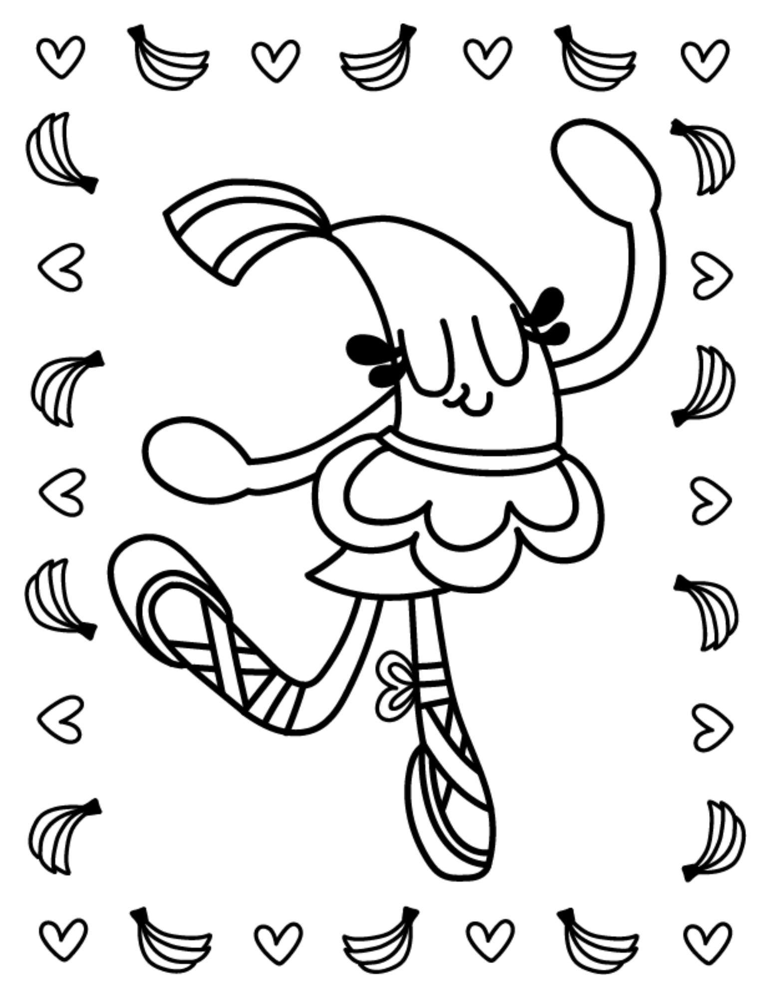 Tina the Banana Ballerina